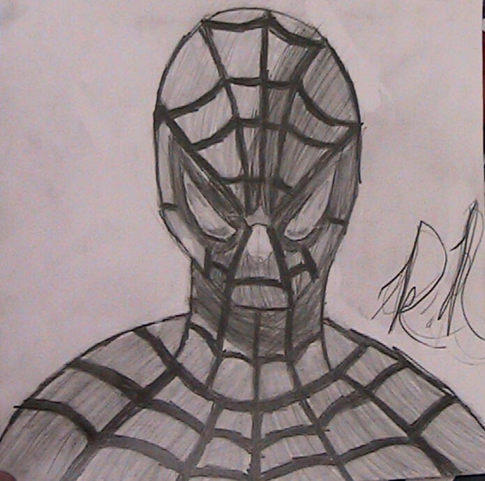Sketch of Spider-Man