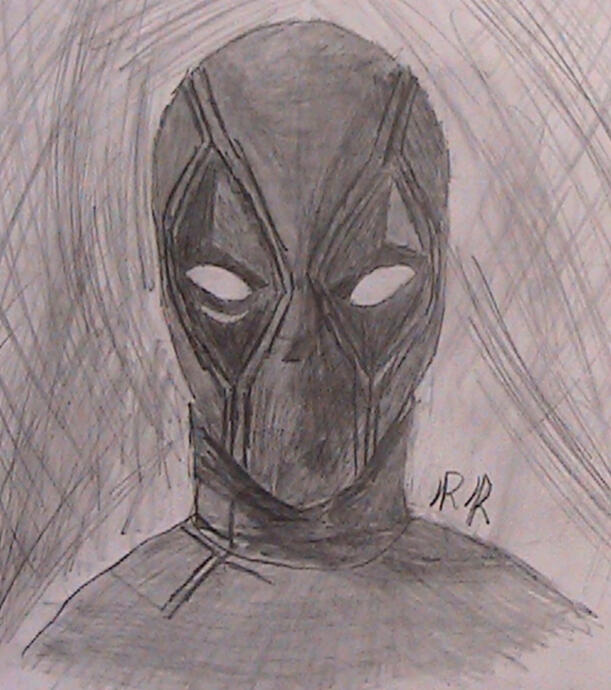 Sketch of Deadpool