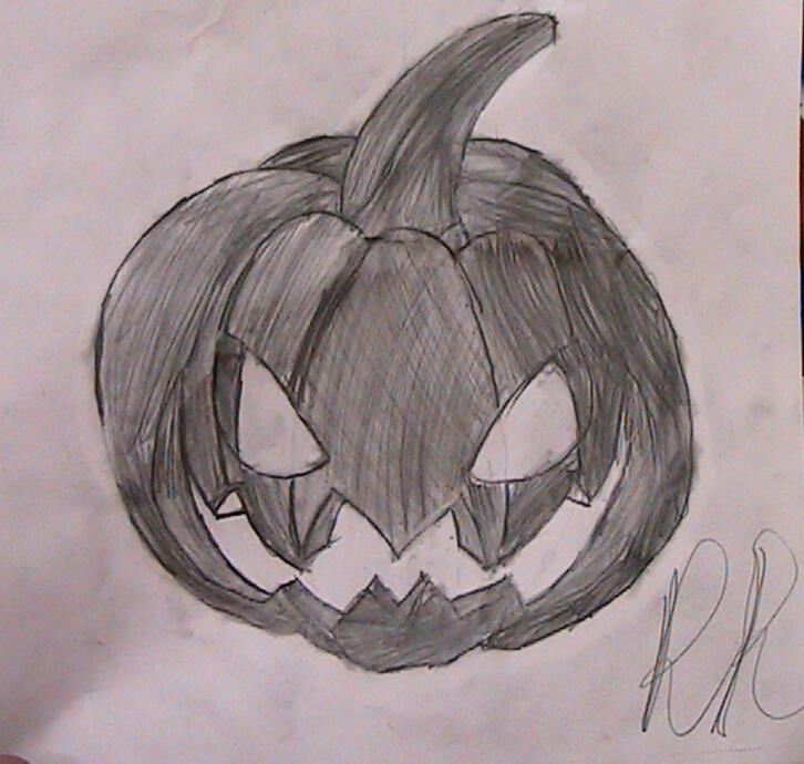 Sketch of a Jack-O-Lantern