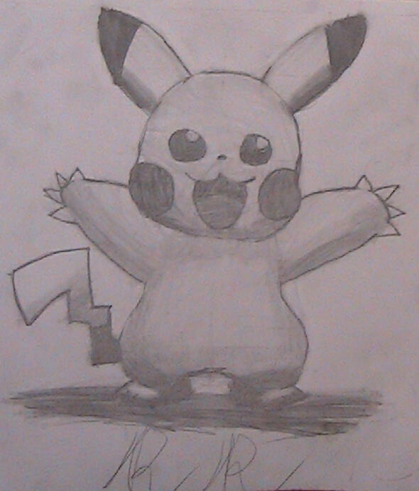 Sketch of Pikachu